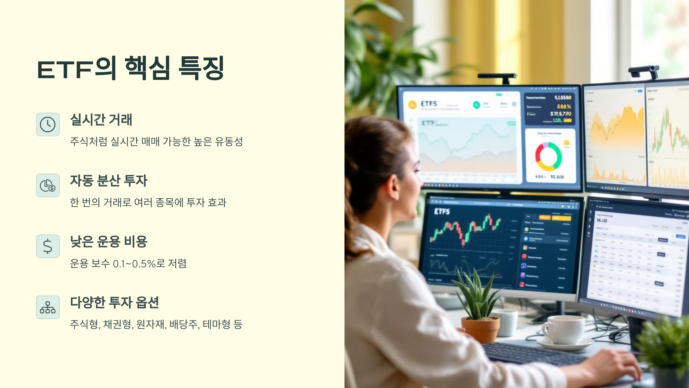 ETF 의 핵심 특징