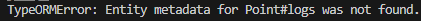 typeORMError