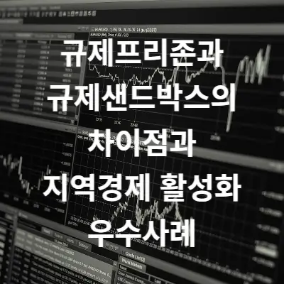 규제프리존과 규제샌드박스의 차이점과 지역경제 활성화 우수사례