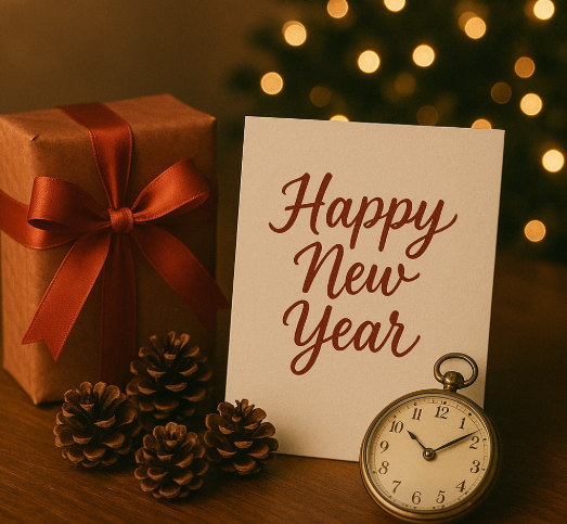 Year-end cozy atmosphere image