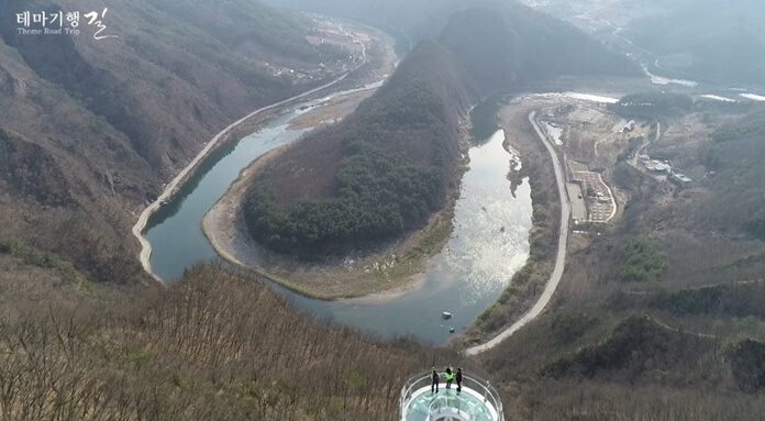 정선-스카이워크-경치