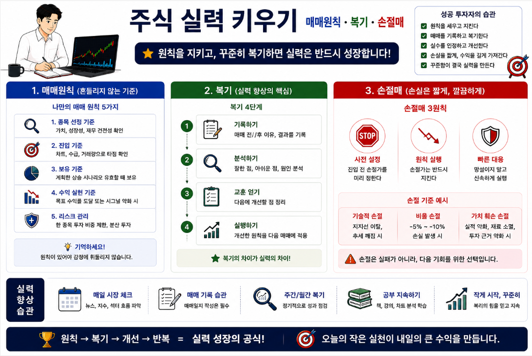 주식 실력 키우기