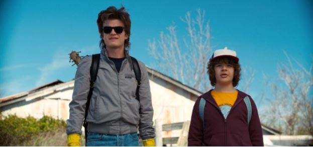 Steve and Dustin, Stranger things3