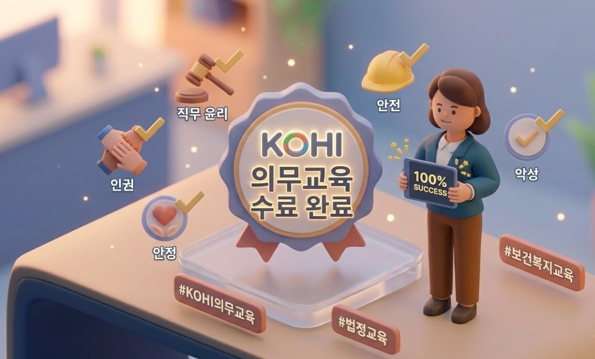 KOHI 의무교육 온라인 수강하기