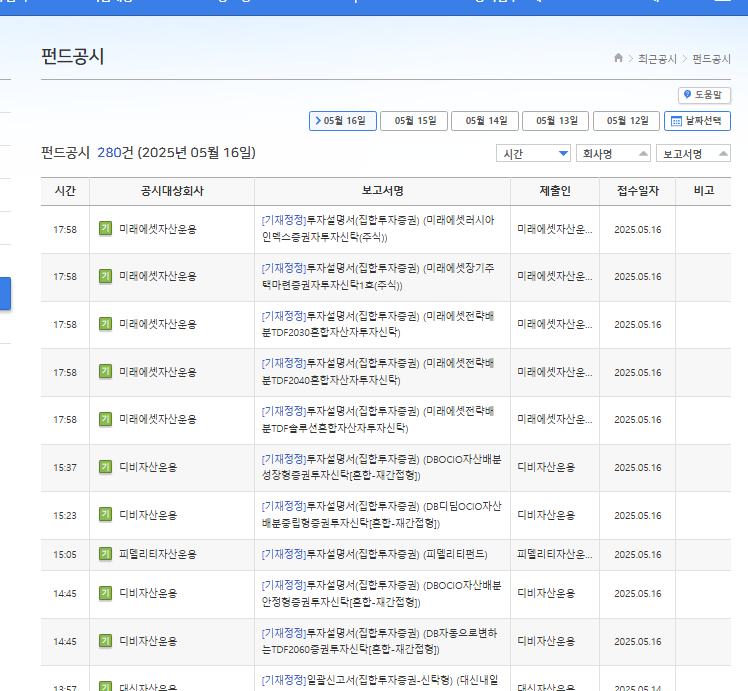 금융감독원 전자공시시스템 활용방법