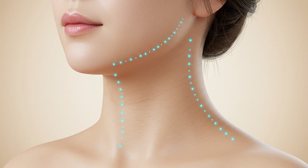 하이퍼딜루트 CaHA 목주름 개선