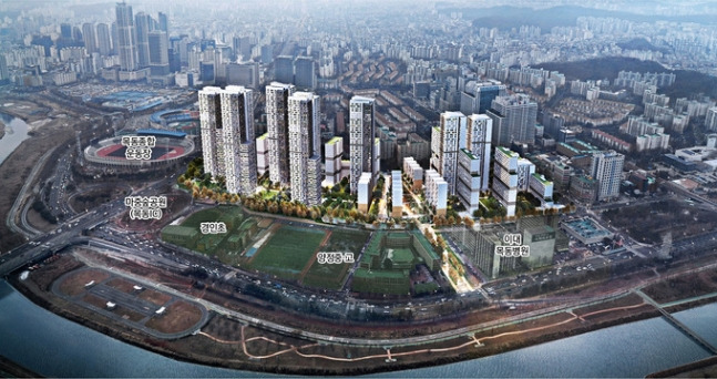 목동 6단지 조감도