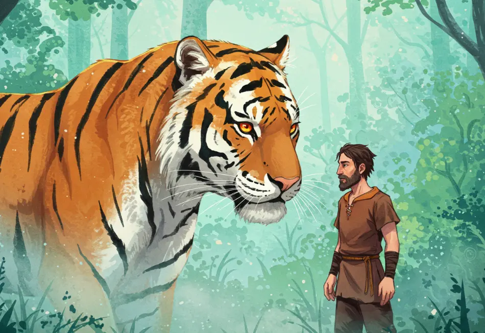 호랑이를 만나는 꿈 해몽