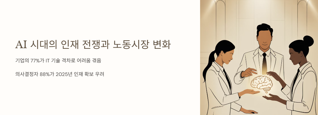 AI 시대의 인재 전쟁과 노동시장 변화