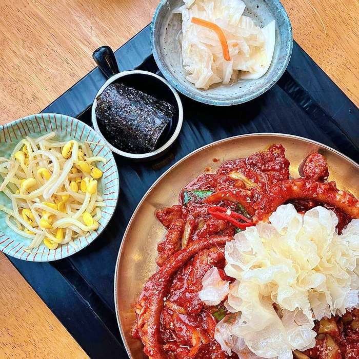 생방송투데이 부산 해운대 눈꽃 낙지 한상 맛집