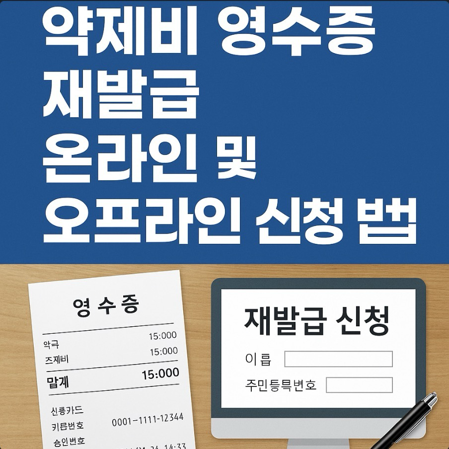 약제비-영수증-재발급