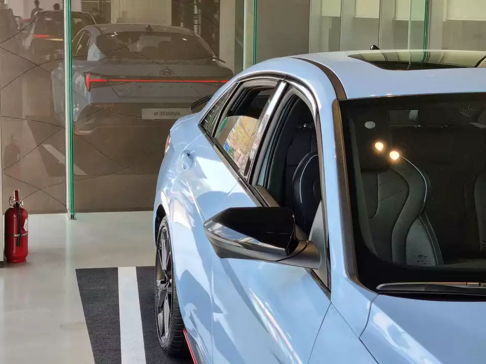 더 뉴 아반떼 N은 내연기관 마지막 N이 될지도 모릅니다.