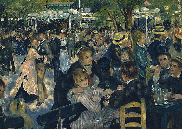 르느와르, 몽마르트 언덕의 오후