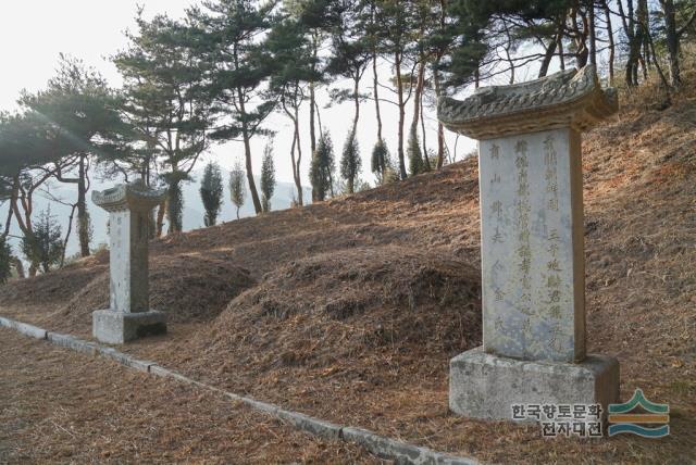 명빈 박씨와 이훤의 묘소 (사진)