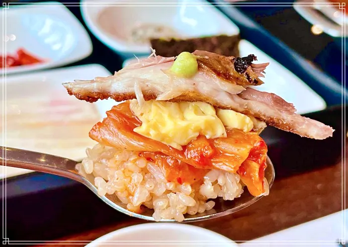부천, 상동 맛집 470도 대형 화덕 5종 생선 구이, 묵은지 짜글이 전골