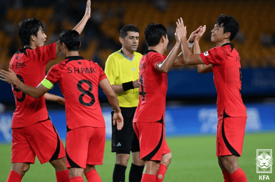 아시안게임 축구 16강 대진표
