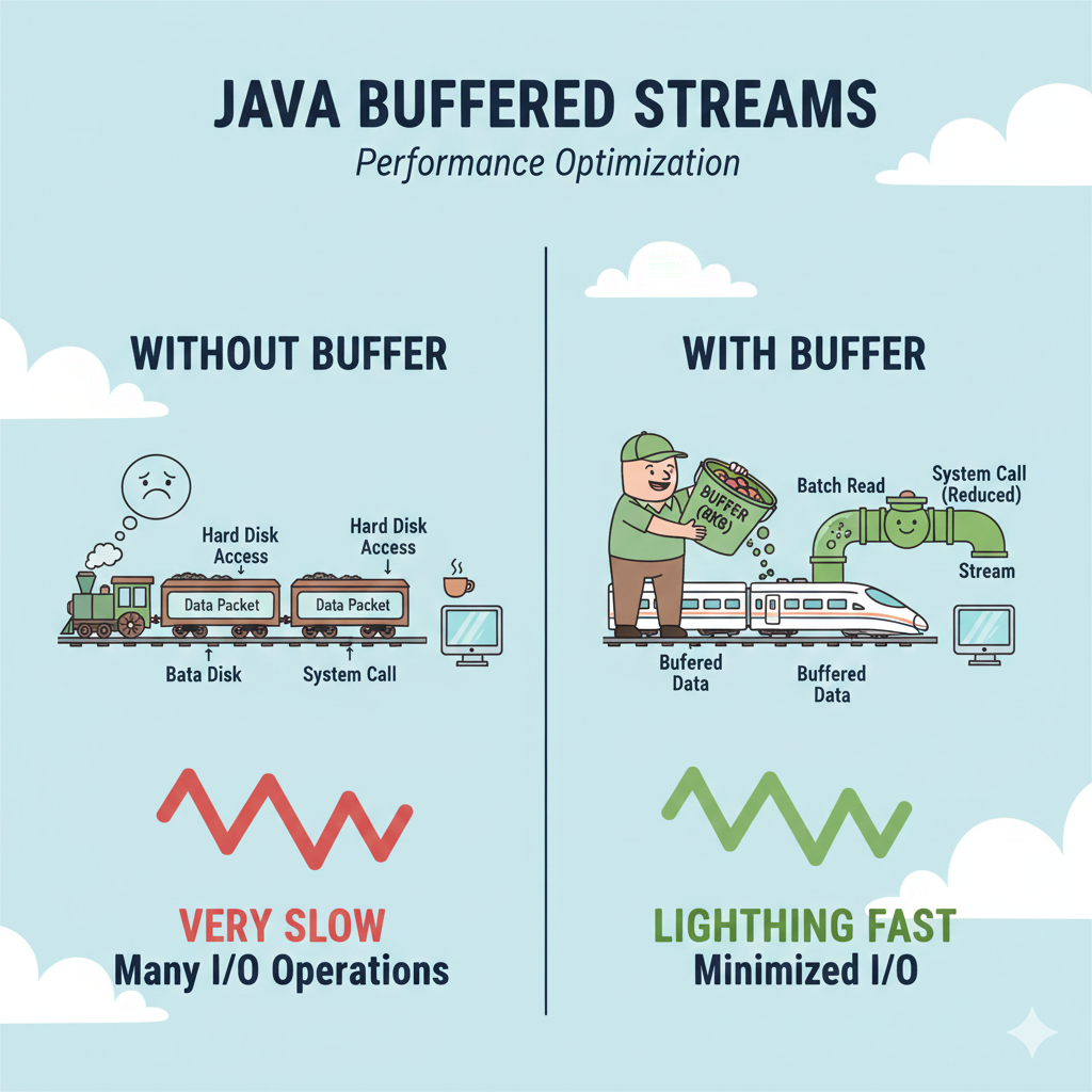 버퍼(Buffered) 스트림