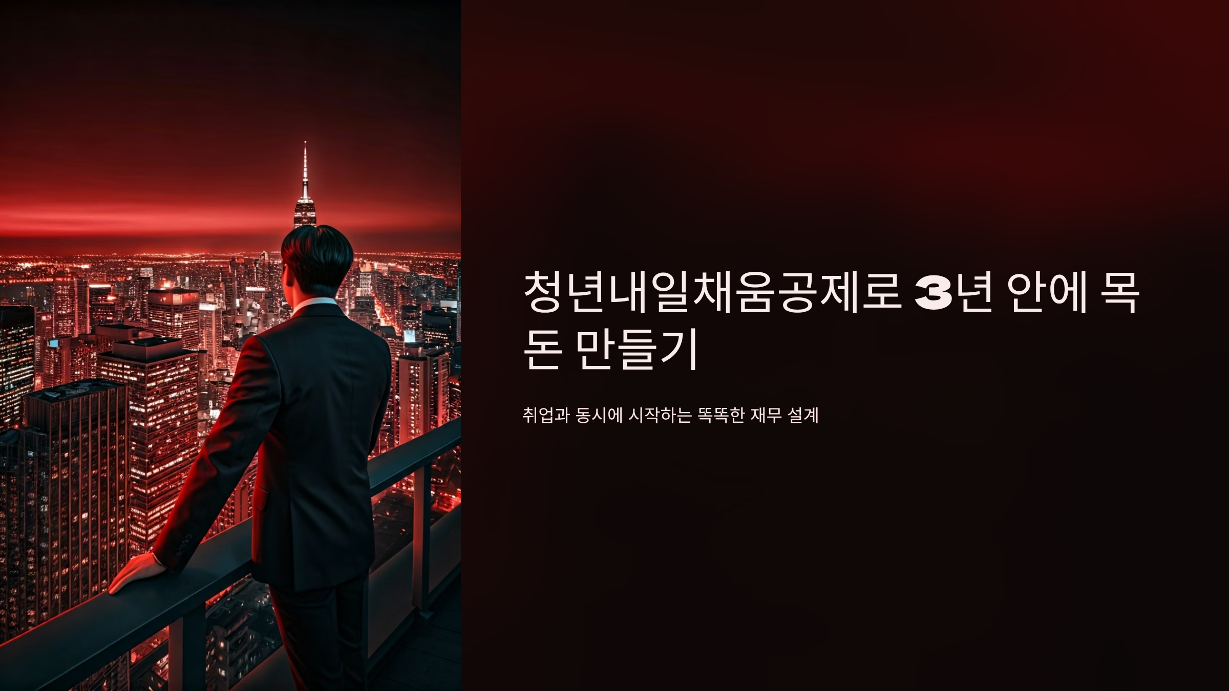 청년내일채움공제 2025년 신청방법, 조건부터 혜택까지 완벽정리 💰