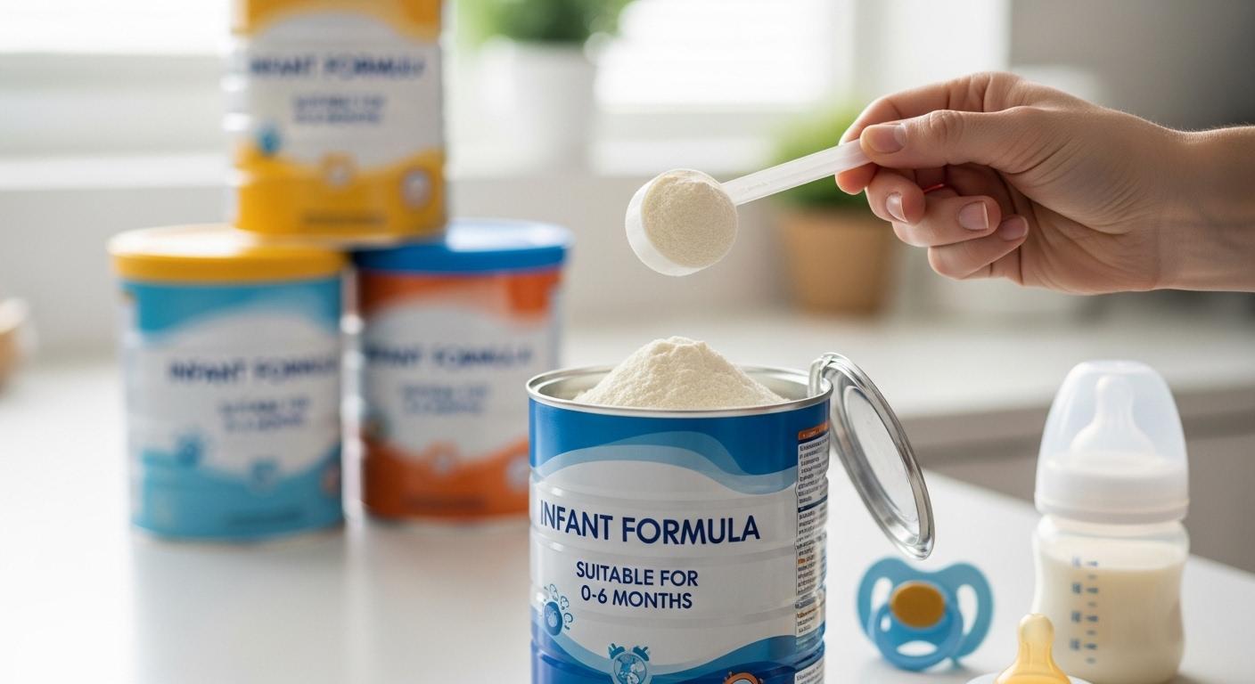 4개월 아기 분유량