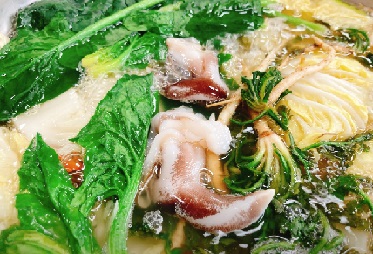 새조개-샤브샤브