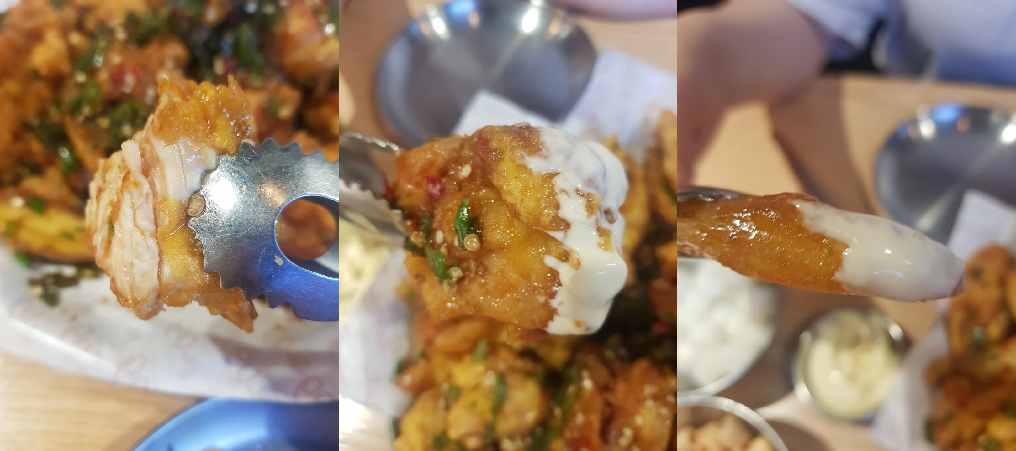 강동구 천호역 맛집 60계 치킨 리뷰 고추 치킨 맛집