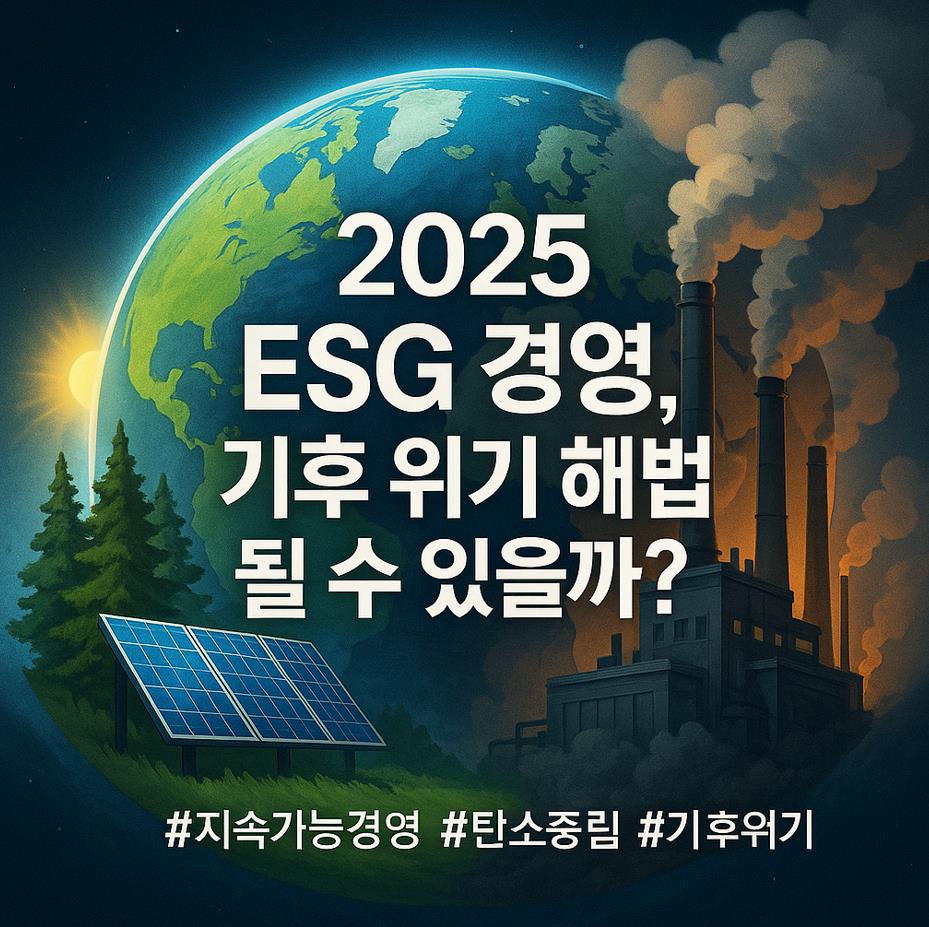 기후 위기와 ESG 경영