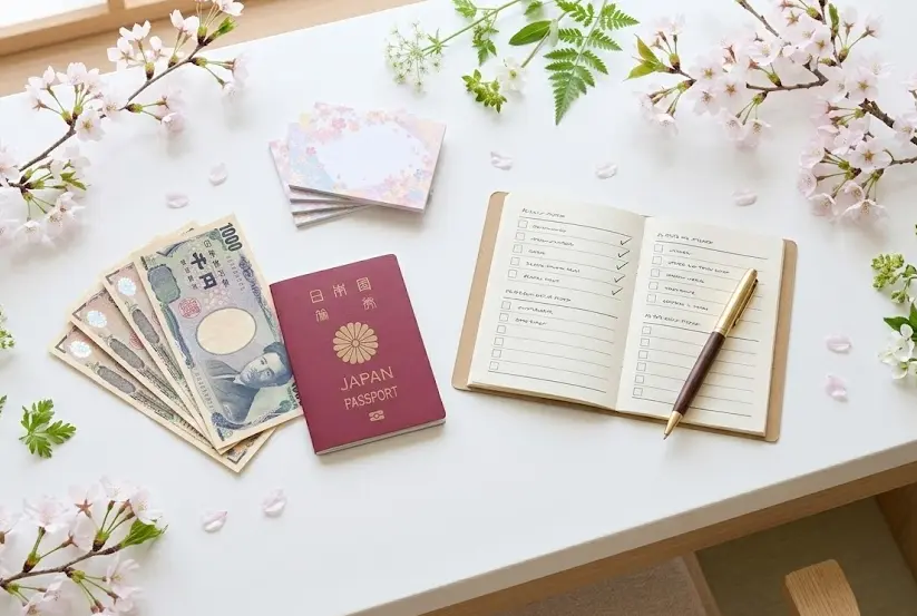도쿄 벚꽃 여행 준비물 체크리스트 예산