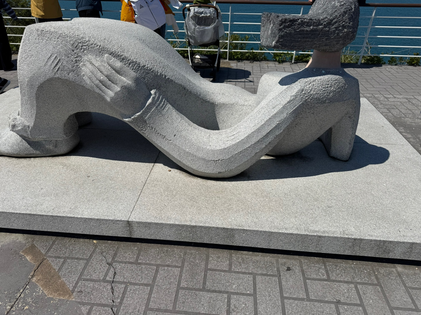 장사도 조형물 이미지