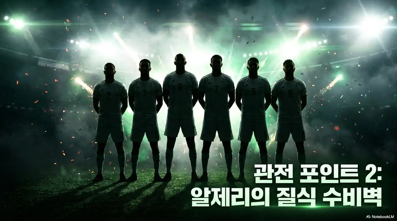 2026 월드컵 관전 포인트 알제리 질식 수비 전술 선수단 실루엣