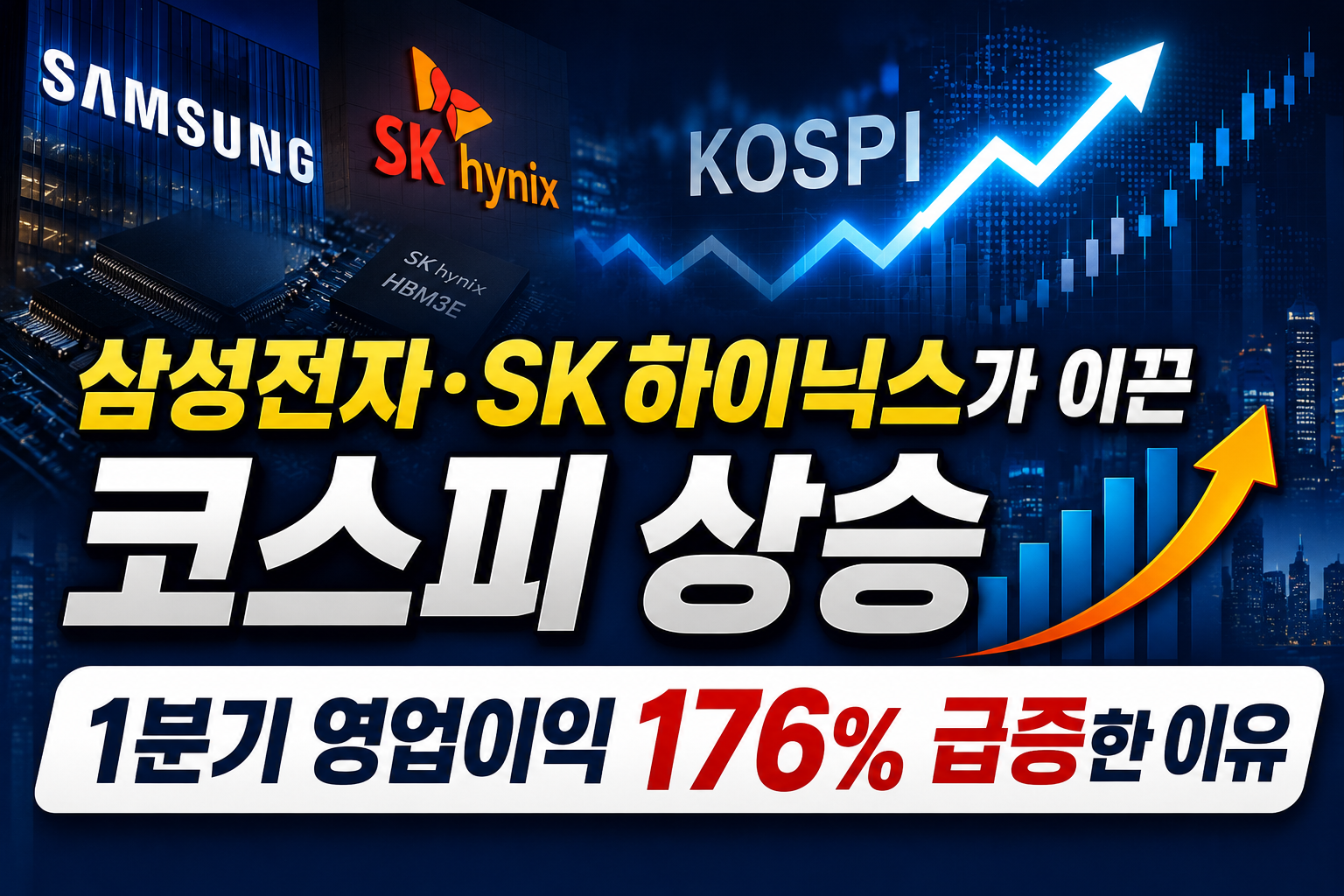 삼성전자&middot;SK하이닉스가 이끈 코스피