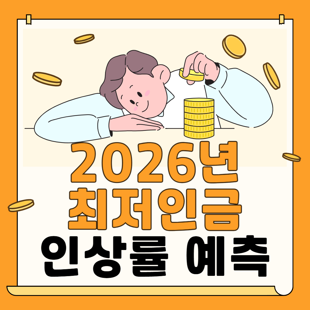 2026년 최저인금 인상률 예측