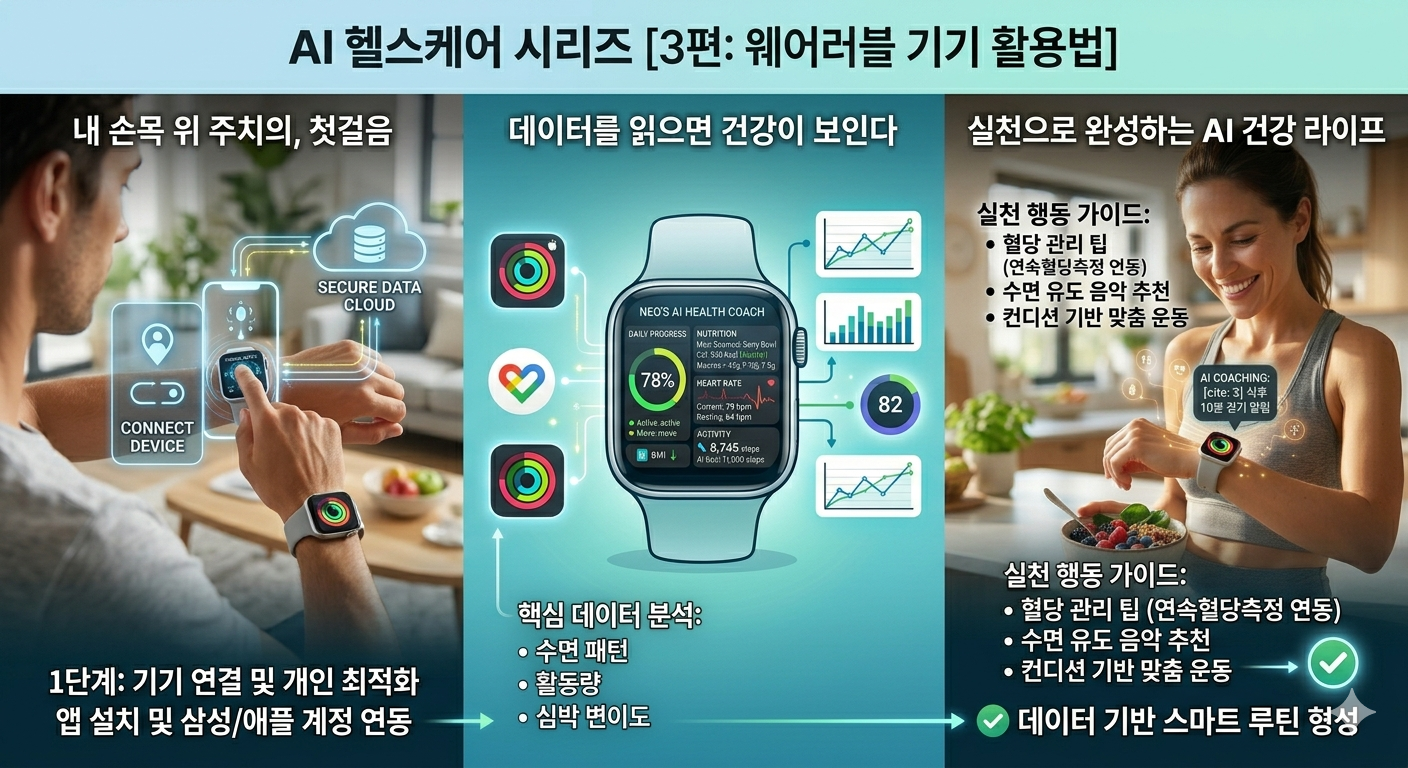 웨어러블 기기 활용법