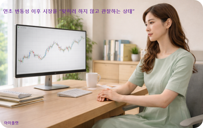 연초 소음 이후, 방향을 시험하는 시장