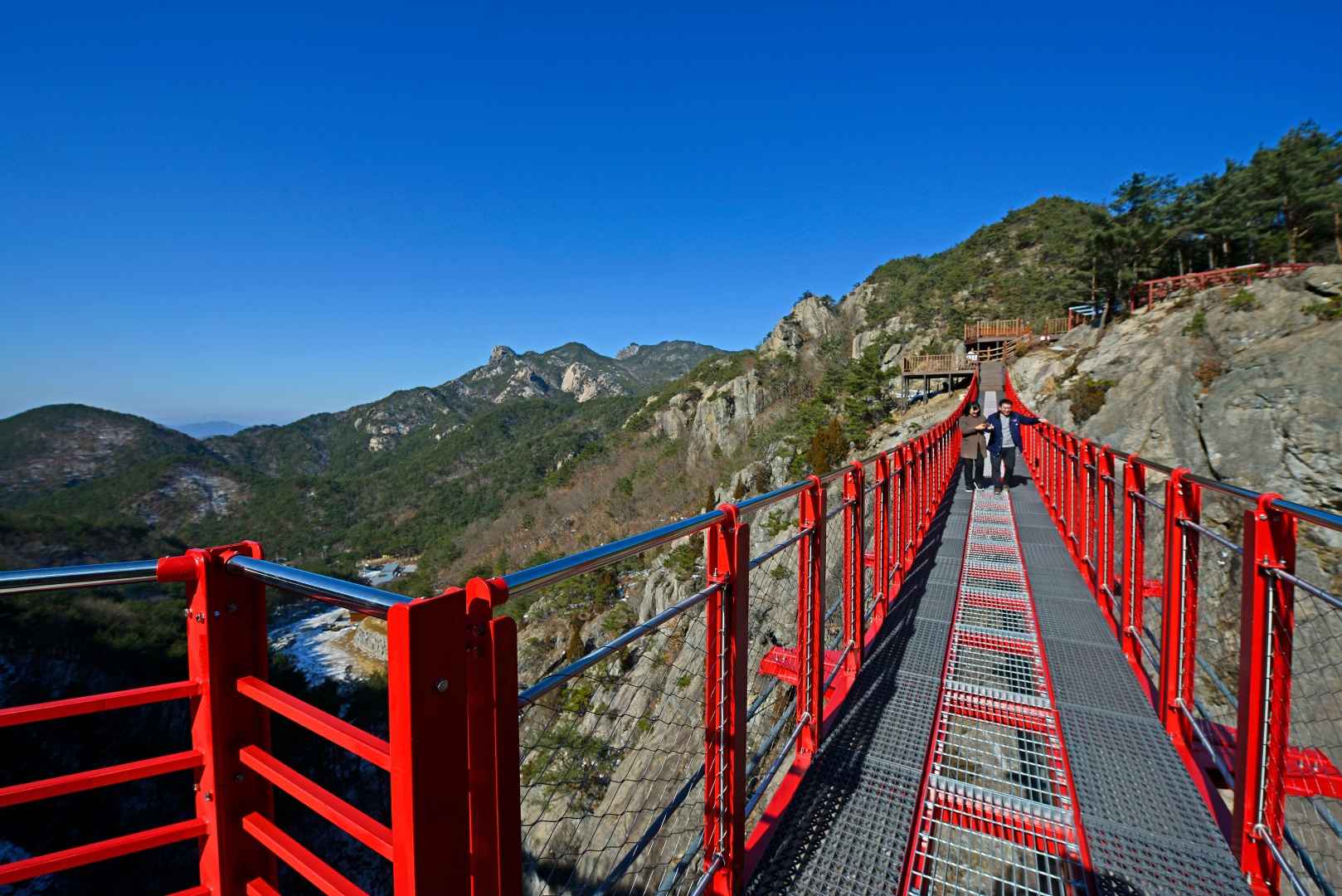 우두산 출렁다리