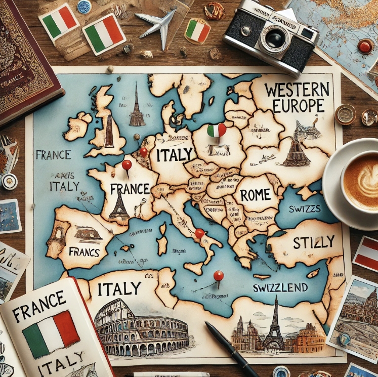 서유럽 여행(프랑스,이탈리아,스위스) 사진