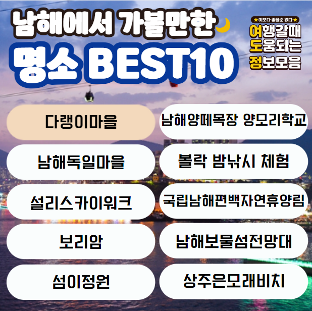 명소 이름
