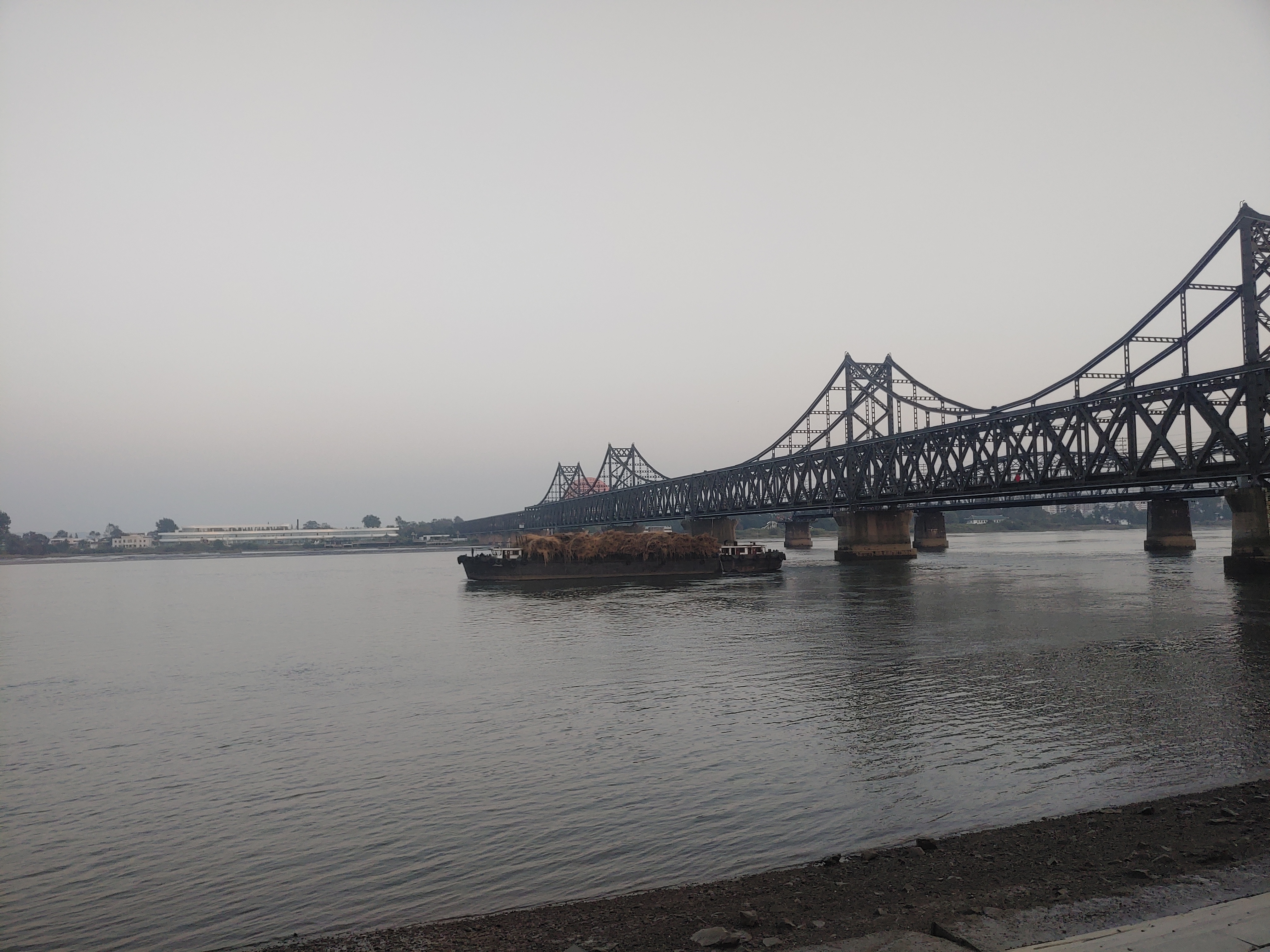 압록강 풍경 사진