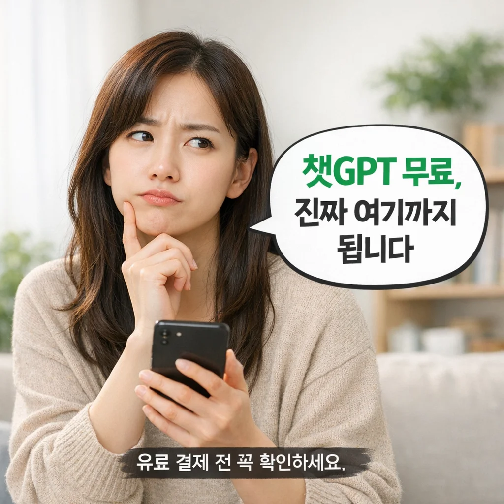 챗GPT 무료 vs 유료 차이 한눈 정리｜돈 내야 하는 사람은 따로 있다