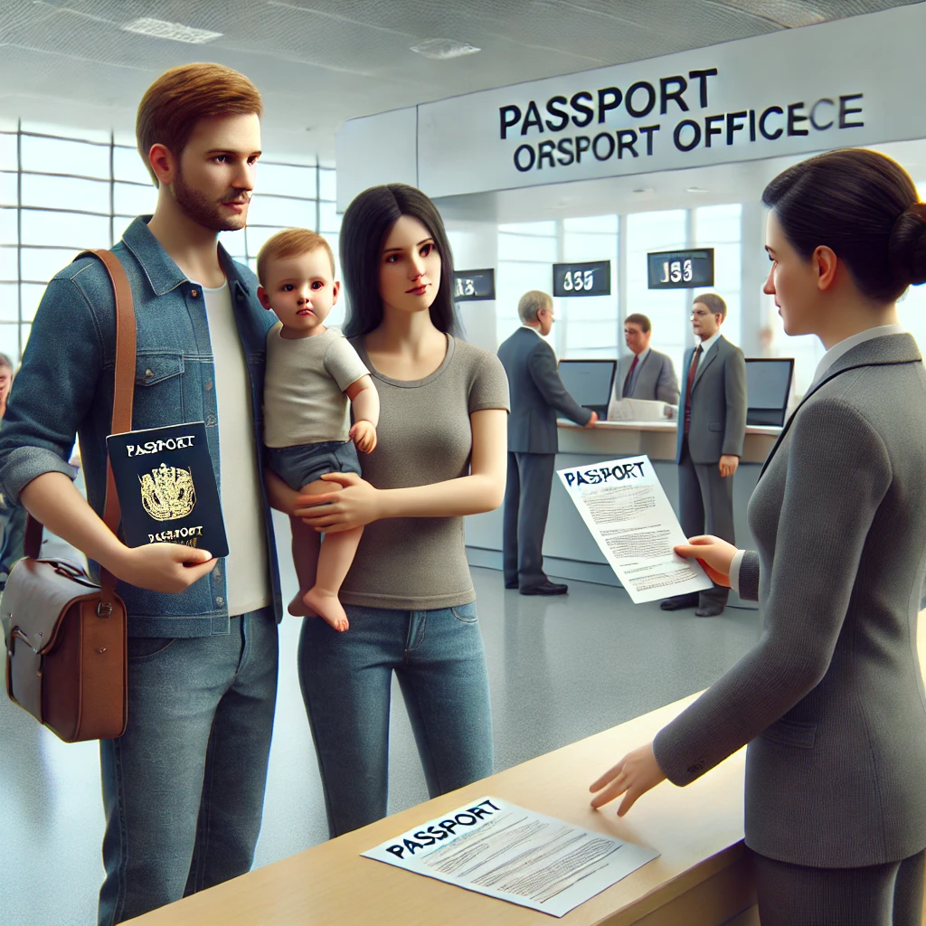 여권 재발급 방법 및 유의사항 관련 그림