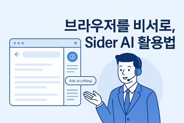 Sider AI를 활용한 웹브라우징