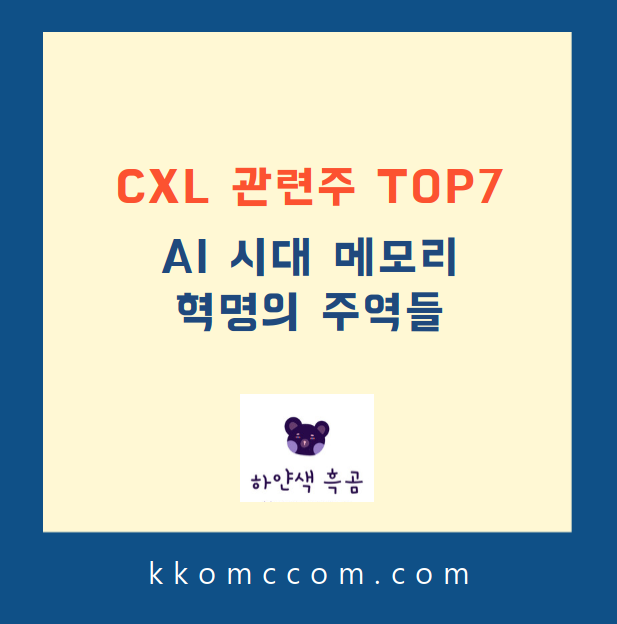 CXL 관련주 포스팅 썸네일