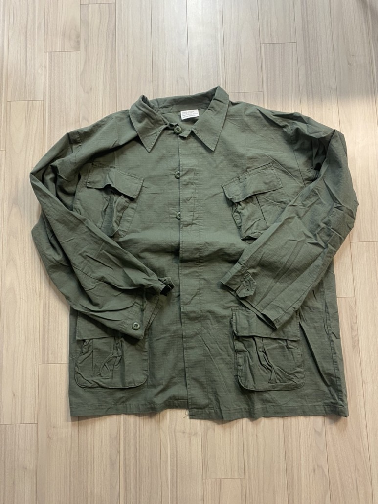 로스코(ROTHCO) 4687 빈티지 베트남 립스탑 정글 퍼티그 자켓 셔츠 (2컬러)