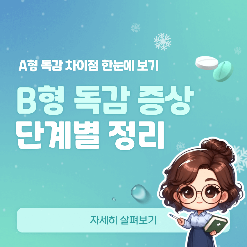 B형 독감 증상
