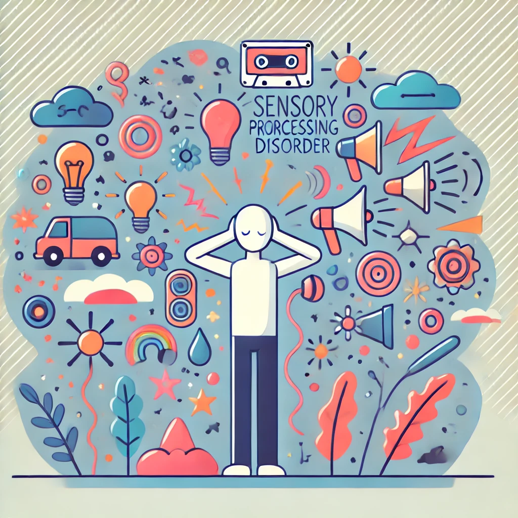 소음이 별로 없는데도 시끄럽게 느껴지는 이유와 해결 방법 - 4. 감각 처리 장애 (Sensory Processing Disorder)