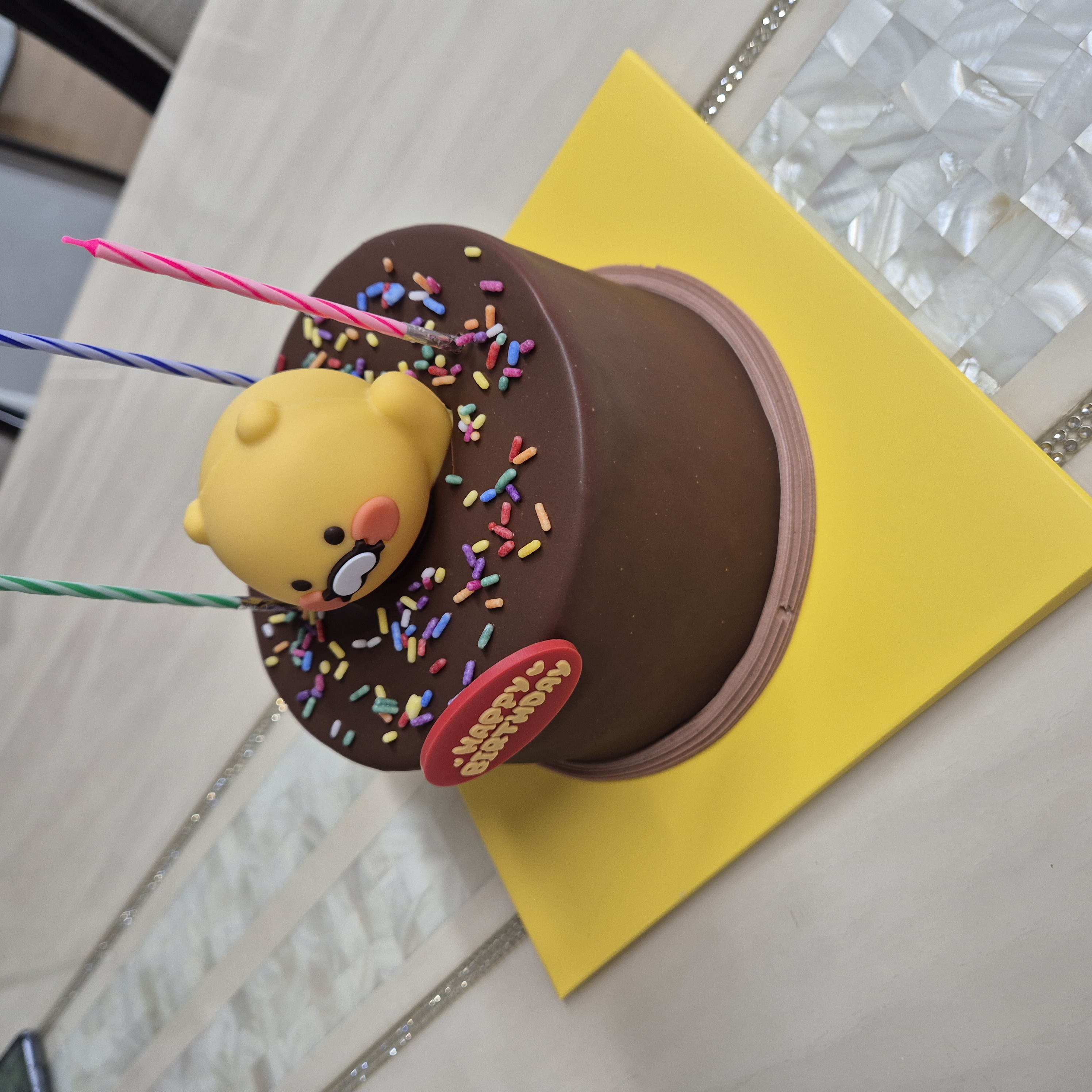 춘식이 케이크 비쥬얼