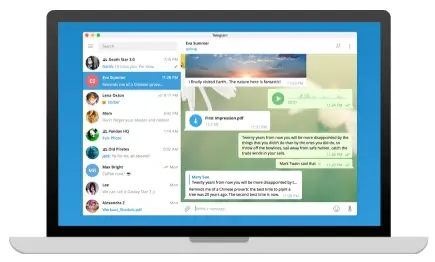 텔레그램 PC버전 다운로드 설치 방법