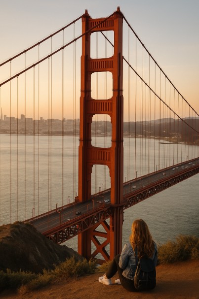 샌프란시스코 여행, 금문교사진