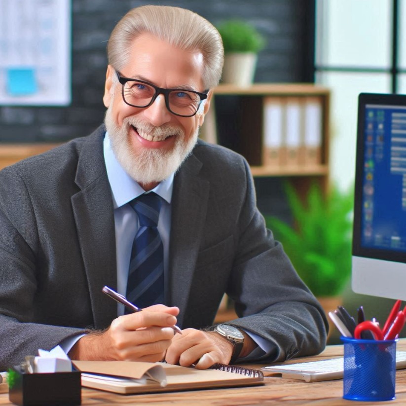 재취업후 행복한모습