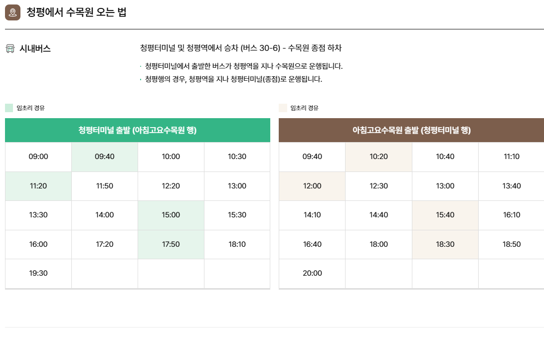 아침고요수목원 수국전시회, 입장방법 요금