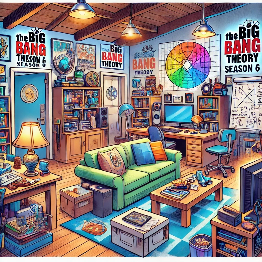 미국 드라마 '빅뱅 이론' 시즌 6 연상시키는 이미지
